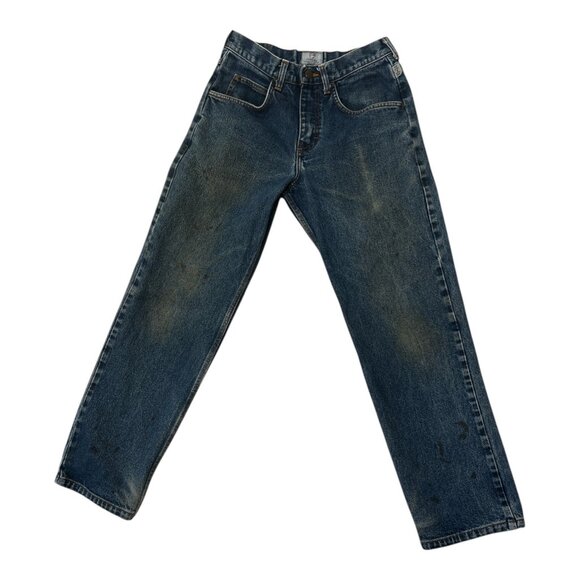 2 Pair Tyndale Flame Resistant Denim Jeans USA Size 30 X 32 Relaxed Workwear - Picture 3 of 8